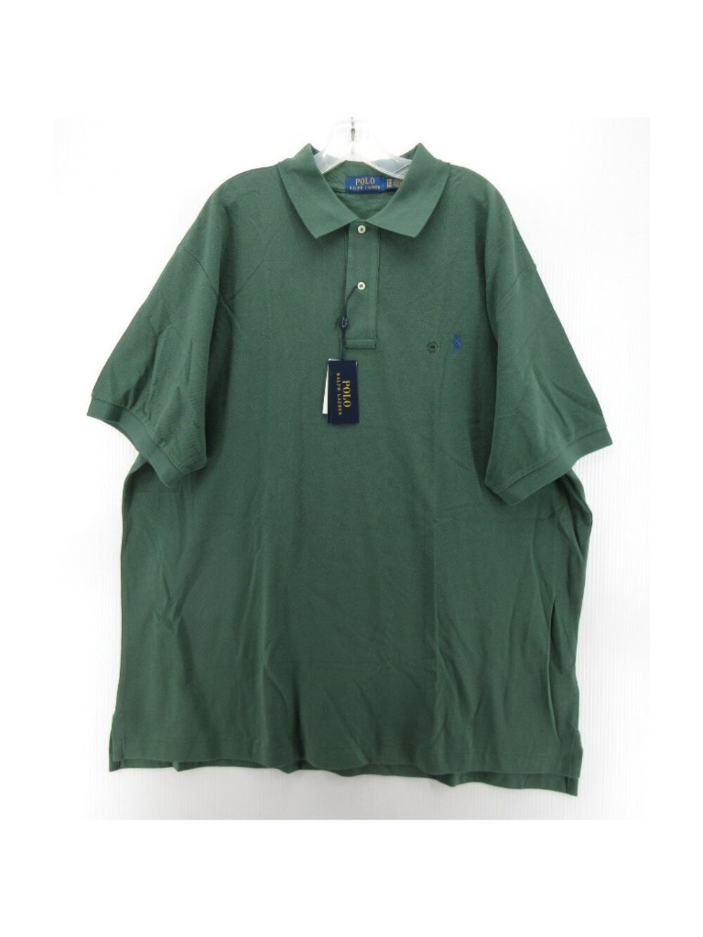 Polo Ralph Lauren Polo Shirt 2XB Big Green Pullover Golf Classic Pony